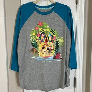 NEW Disney Joey Chou Adventureland Baseball Tee Skipper